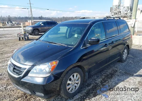 2010 Honda Odyssey Ex-L z USA, uszkodzony, nr VIN 5FNRL3H74AB108450